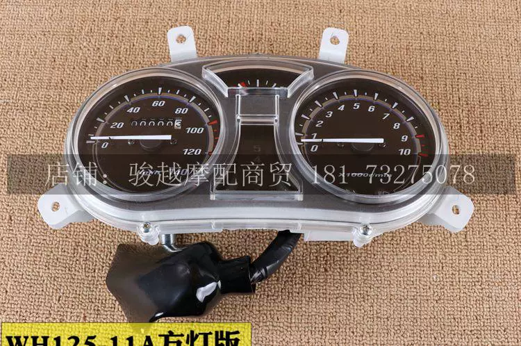 Áp dụng cho điều khiển phụ kiện xe máy Honda WH125-7-8-11 đồng hồ đo công cụ mã bảng tachometer trường hợp