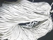 1 5 3mm bleached cotton thread hanging brand rope core round cotton rope cotton rope rolling edge inlay weaving bundle 86 meters