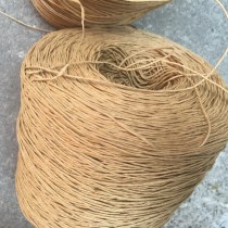 1 1 5mm tea packaging Kraft paper rope moon cake paper rope pastry Chinese medicine tea binding bottleneck packaging 1km