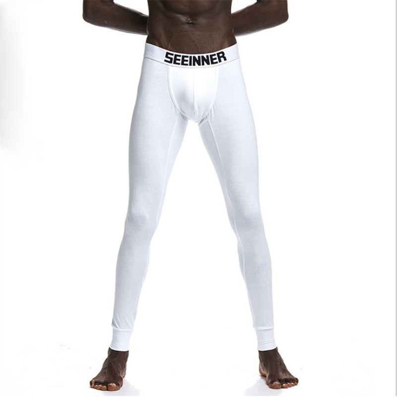 Sanitary pants Men's warm pants Korean version Trend with low waist and autumn clothes individuality Shuai pure cotton thin section Student winter pants