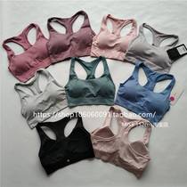 Foreign trade original single female quick-drying breathable mesh hole high elastic seismic sports underwear Yoga fitness exercise bra with chest pad