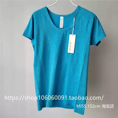 Foreign trade original single women's summer dress round neck quick-dry breathable elastic fitness exercise running yoga short sleeve t-shirt