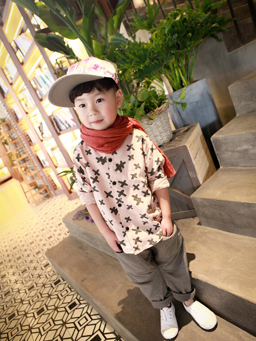 Chemise enfant à manche longue - Ref 2084292 Image 36