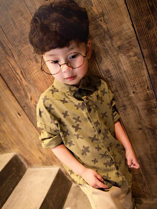 Chemise enfant à manche longue - Ref 2084292 Image 14