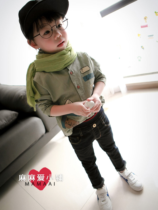 Chemise enfant à manche longue - Ref 2084293 Image 28