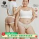 Meins ນາງ Meins ປະເພດແມ່ຍິງ A Tencel Net Protective Pants Mid-waist Underwear 6 Pack N25NF2299 ຮູບແບບໃຫມ່