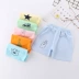 Quần short bé trai vừa và nhỏ mặc cotton mùa hè quần bé đi biển quần bé cotton quần bé - Quần