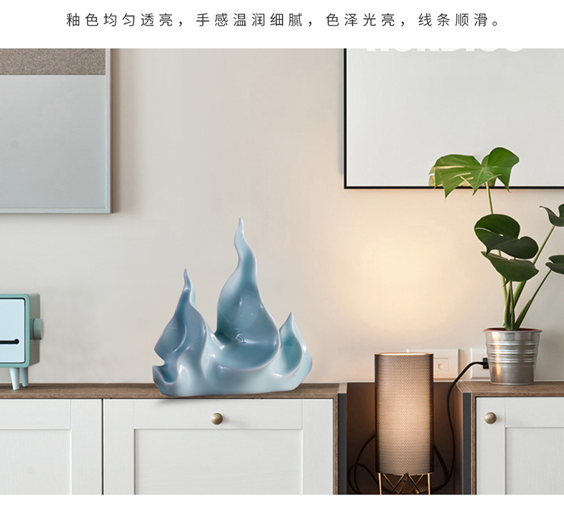 Ceramic home furnishing articles bedroom decoration room decoration wine move study indoor small place, the desktop on the table