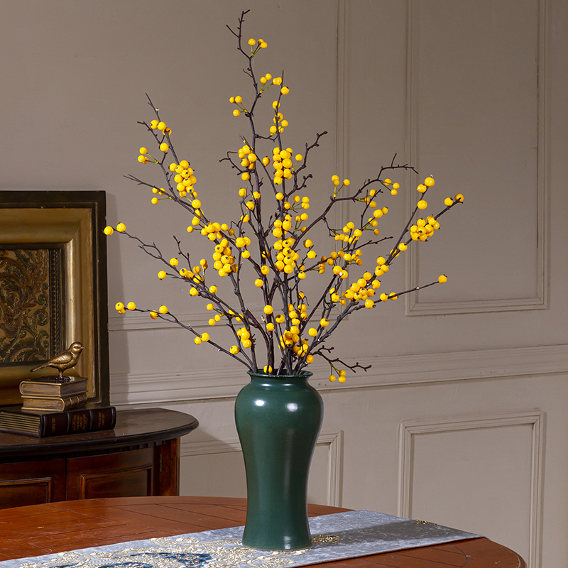 The New modern art ceramic vases, the sitting room is contracted style decorative pot custom hydroponic the plants dried flowers light of key-2 luxury