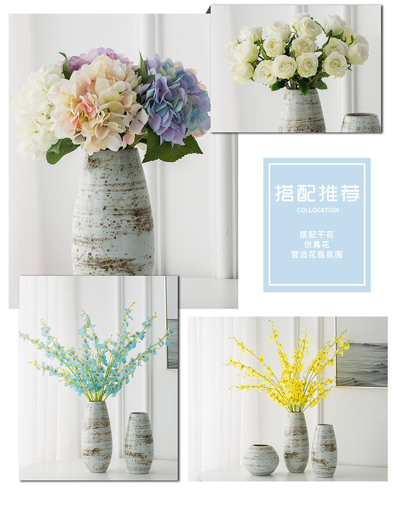 Jingdezhen ceramic vases, I and contracted study furnishing articles sitting room creative fashion hydroponic flower arranging flowers vases