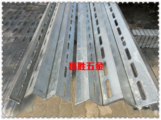 40*4 hot dip zinc universal angle steel Electric power plant special lace angle iron punching angle steel duct bridge bracket