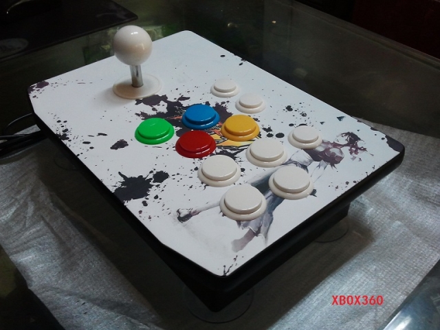 Trò chơi video mới cái nôi đường phố SI TONG rocker Đài Loan đầy đủ bạc chuyển đổi XBOX360 PC - Cần điều khiển tay cầm rapoo v600s