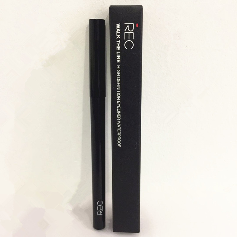 REC hacker kẻ mắt không thấm nước lâu trôi 0.12g dễ vẽ không dễ làm nhòe miếng dán trang điểm chính hãng - Bút kẻ mắt bút kẻ mắt nước