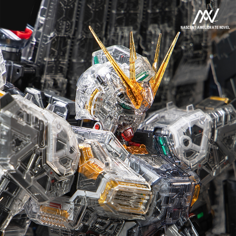 【Nan Toys】Bandai Pgu Gundam Model Outer Armor Assembly Modification Transparent Parts Gk Accessories