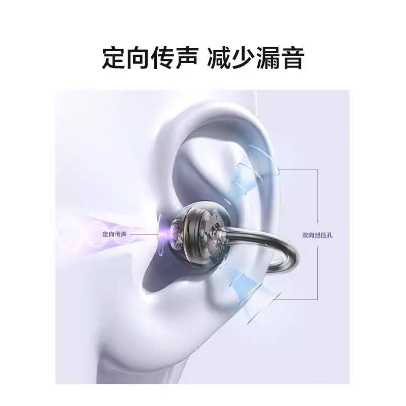 Honor's Handpicked Ear-Clamp Bluetooth Headphones, New Wireless Air Conduction, Non-In-Ear, for Sports and Running, Official Genuine Product