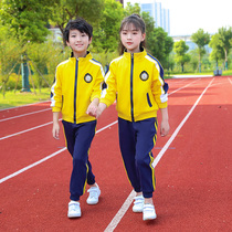  Kindergarten garden clothes spring and autumn clothes 2020 new childrens sports suits school uniforms customized primary school class clothes spring and autumn