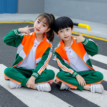  Kindergarten garden clothes spring and autumn clothes suit cotton primary school school uniforms sportswear Childrens class clothes Teacher clothes College style