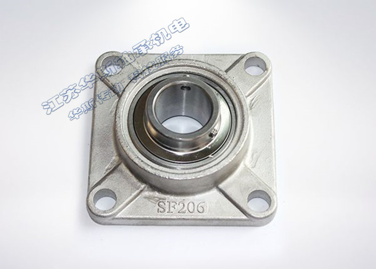 Stainless steel outer ball face with seat bearing SUCF204 205206207208209210211212