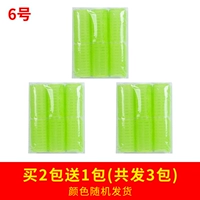 2 упаковки № 6 (всего 3 упаковки, в общей сложности 18 упаковок) диаметром 3 см и случайный цвет