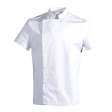 Шеф-повар костюм с короткими рукавами весна и лето тонкий стиль западный ресторан ресторан кухня шеф-повар костюм мужчина дышащий кухонный верхний половинный рукав