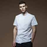 Шеф-повар костюм с короткими рукавами весна и лето тонкий стиль западный ресторан ресторан кухня шеф-повар костюм мужчина дышащий кухонный верхний половинный рукав