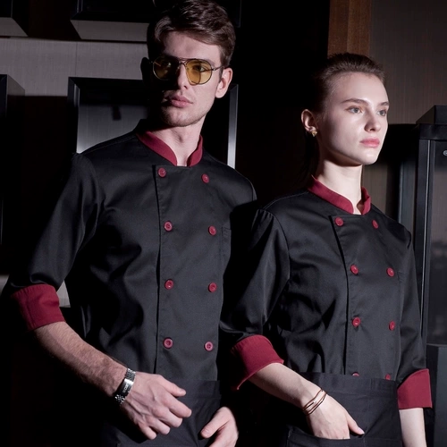 Duomilai униформа шеф-повара с короткими рукавами, весенне-летняя одежда для западного ресторана, отеля, кухни, общественного питания, униформа шеф-повара с длинными рукавами для мужчин