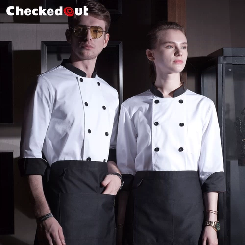 Duomilai униформа шеф-повара с короткими рукавами, весенне-летняя одежда для западного ресторана, отеля, кухни, общественного питания, униформа шеф-повара с длинными рукавами для мужчин