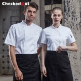 Костюмы шеф-повара, кухня с короткими рукавами, одежда для выпечки в западном ресторане, кухня с длинными рукавами, большой размер, костюмы шеф-повара мужчин и женщин, весенняя и летняя одежда