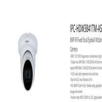 DH-IPC-HDW3841TM-AS English English8mpSD card audio English