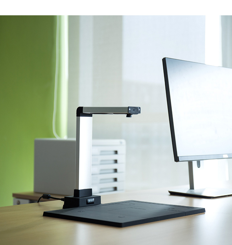 Deli Gao Paiyi A4 10 triệu 5 triệu pixel tệp ảnh ảnh đơn vị thông tin tài liệu máy quét hàng loạt Máy quét vẽ truyện tranh vẽ văn phòng ảnh tốc độ cao Máy quét HD - Máy quét