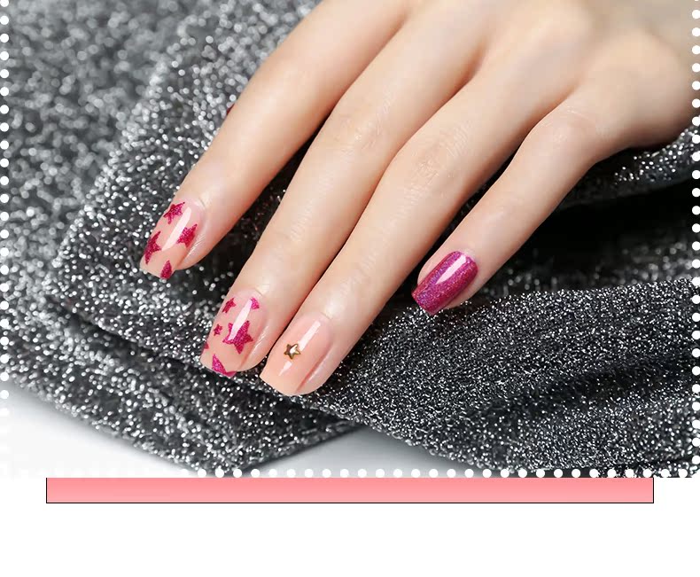 Sweet Color Secret Garden Sở Summer Net Red Không độc hại Tẩy tế bào chết cho nữ Ba Lan - Sơn móng tay / Móng tay và móng chân nail đỏ rượu