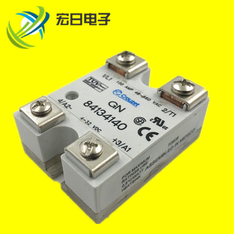 New solid state relay GN-84134140 4-32VDC 100AMP 48-660VAC