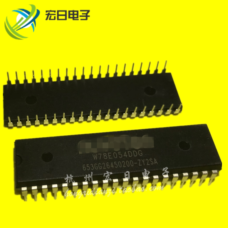 New original W78E054DDG 78E54 78E054 DIP40 DIP40 Direct Plug Imported Single Chip