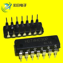 Straight inserts HD74HC30P SN74HC30N logic-grid and inverter brand new original DIP14