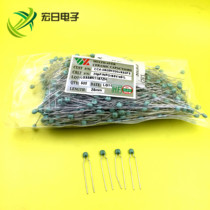 High quality CC4-0805N200J 63V-20PF 20p 50V Monolithic Capacitor Green Lacquer long leg NPO