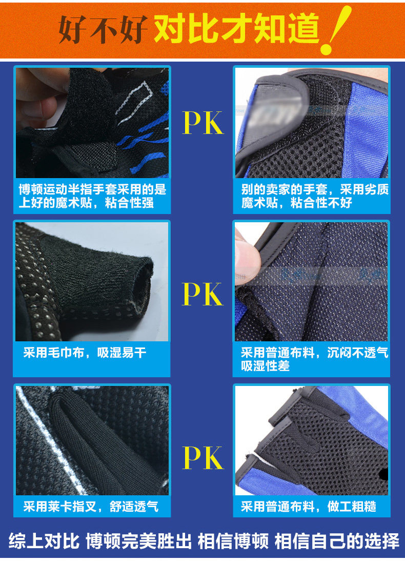 Gants de cyclisme mixte BOODUN - Ref 2245404 Image 14