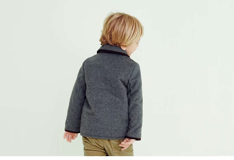 Manteau pour garcon en laine - Ref 2161310 Image 19