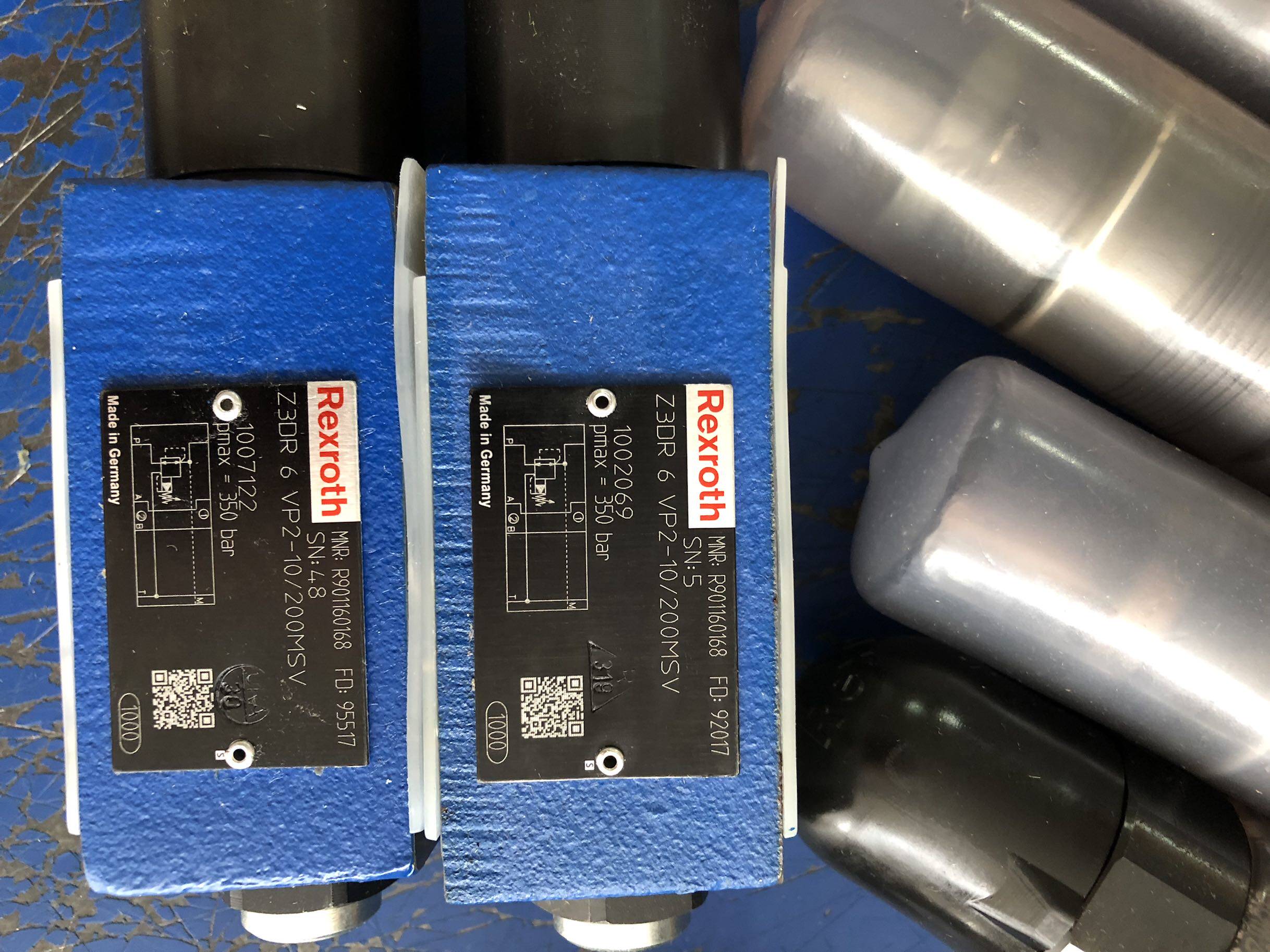 阀口袋 德国力士乐r900409844型号zdb6vp2-4x/200v电磁溢流阀正品供应 Rexroth