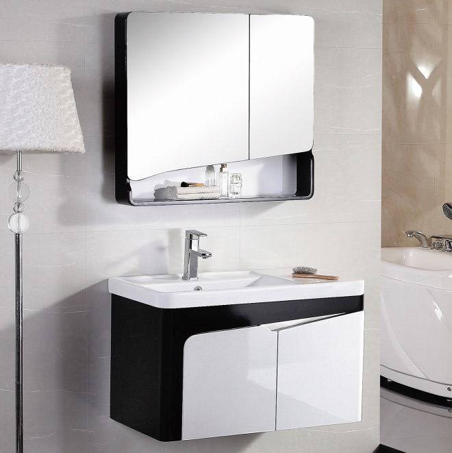 Lairstain bathroom cabinet