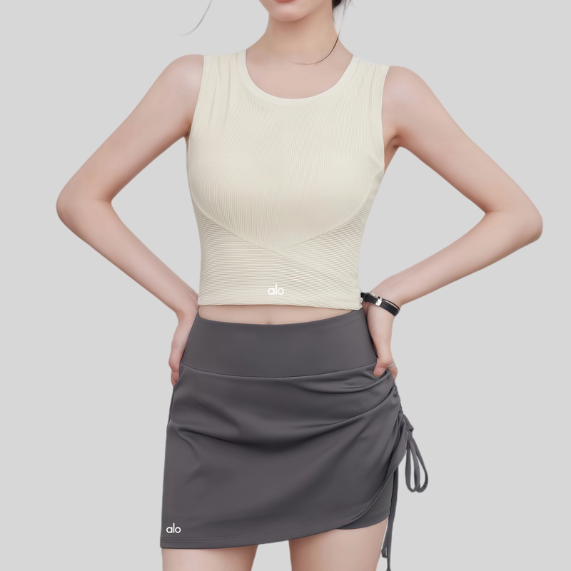 Aio Sports Bra Summer High-Intensity Fitness All-In-One Anti-Shock Anti-Sagging Yoga Vest Pilates