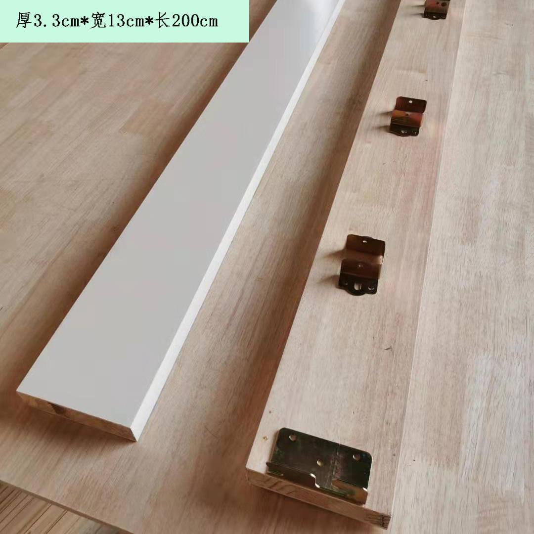 Eco-friendly log pine wood solid wood bedside DIY handmade wood board flower frame spacer board shelf solid wood