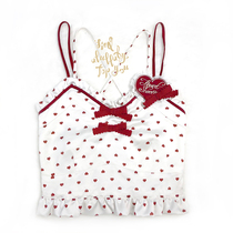 (LULLABY LULLABY) original HeartShooting heartbeat summer camisole spot