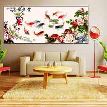 diy digital oil painting coloring painting living room dining room landscape Animal Flower figures large hand-painted handmade decorative painting