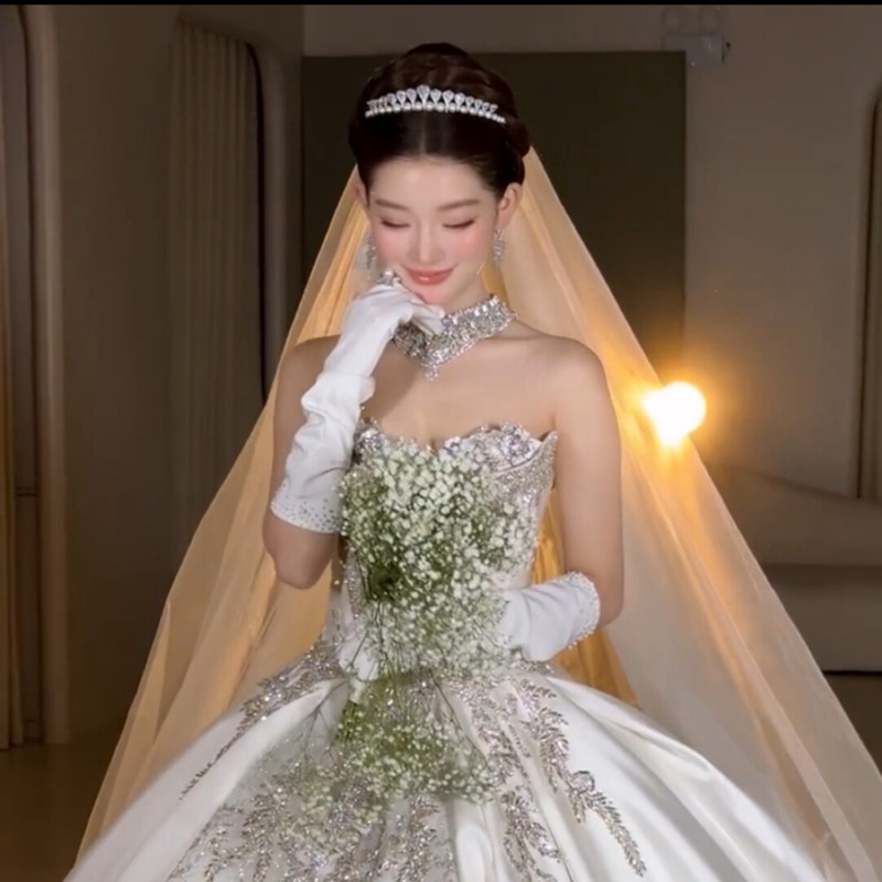 Kaidi Aesthetics Ete Zircon Princess Crown Bridal Headpiece Theme Photo Shoot Birthday Pearl Hepburn Style 17942 Kaidi Aesthetics Ete Zircon Princess Crown Bridal Headpiece Theme Photo Shoot Birthday Pearl Hepburn Style 17942