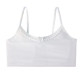 Girls' White Development Period Camisole Cotton Intimates for Older Girls Primary School Students Bra Without Rims Summer Base