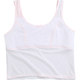Summer Short Vest for Girls, Mesh Breathable Inner Wear for Children, Suitable for 9-12 Year Old Elementary School Students during Their Developmental Period