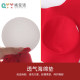 Girls' Seamless Thin Bra with Anti-Bump Design, Red Underwear with Chest Pads for Girls in Their Developmental Period