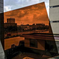 Yellow tea color plexiglass plate acrylic plate LED digital tube black light transparent yellow plate 2 3 5 8mm customized