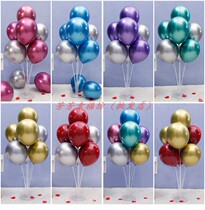 Balloon small column table floating birthday party scene layout party activity bracket balloon transparent base