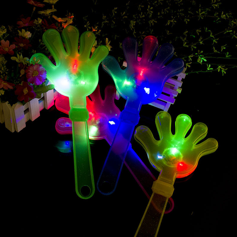 Fluorescent fluorescent hand clap palm palm, palm, light - beat props clap the palm